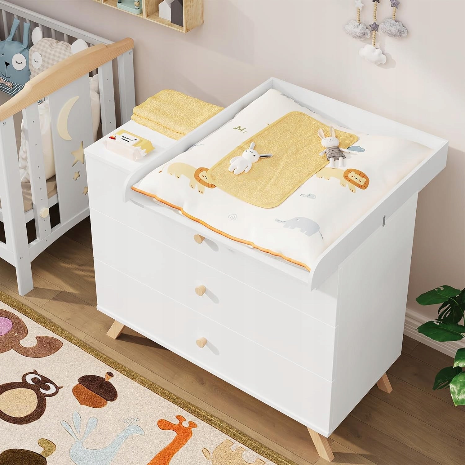 Dresser changing mat, changing pad 70 x 80 cm white Manufacturer code WT015ws
