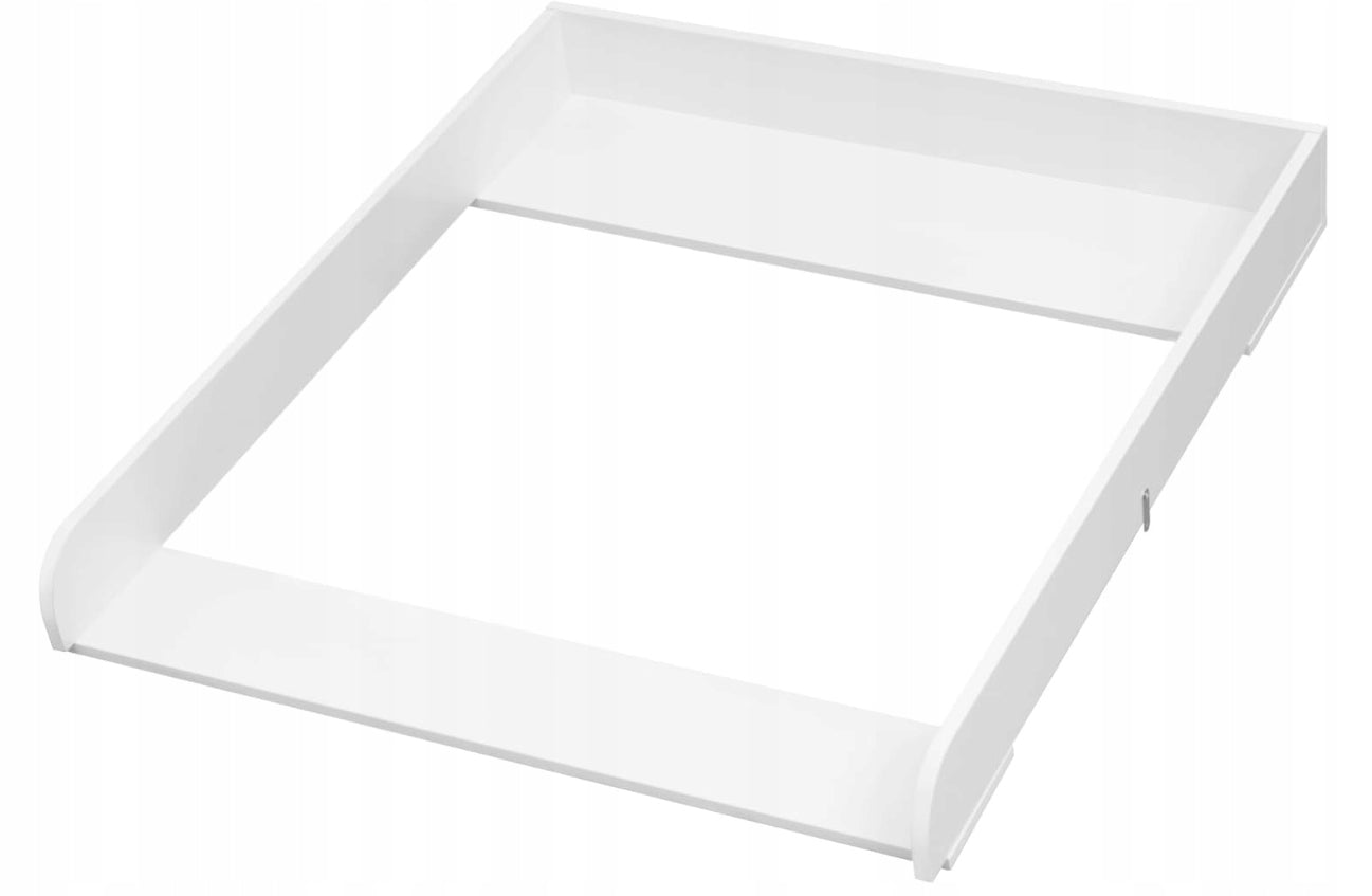 Dresser changing mat, changing pad 70 x 80 cm white