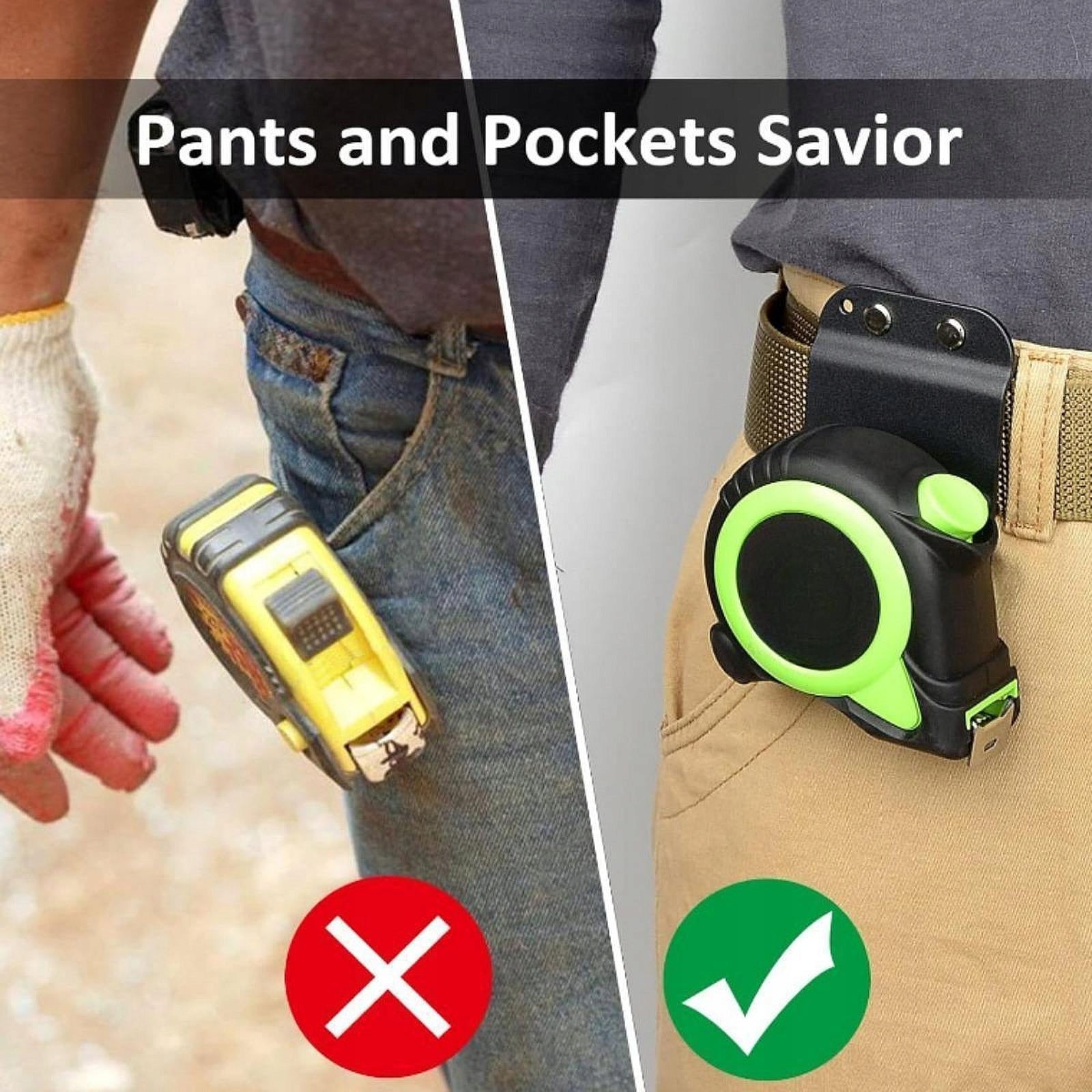 Drill Belt Clip Drill Tape Measure Holder Tool Belt Pockets Pants Protector Packaging status original