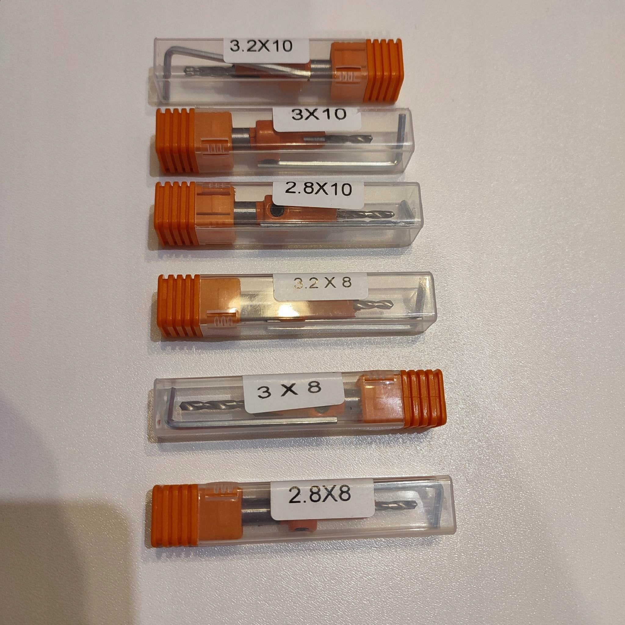 Drill Bits with Cornice 6pcs Drill Bit with Dredge Drill Bit with Beveler Number of drill bits 6 pcs