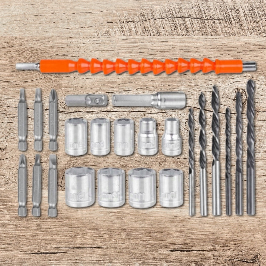 Drill Cordless Impact Screwdriver 21V 2x Aku Solid Strong + FREEBIE Power supply rechargeable battery