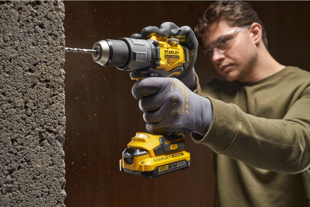 Drill Impact Driver 18V 80Nm Stanley SFMCD726B /body/ Power supply rechargeable battery