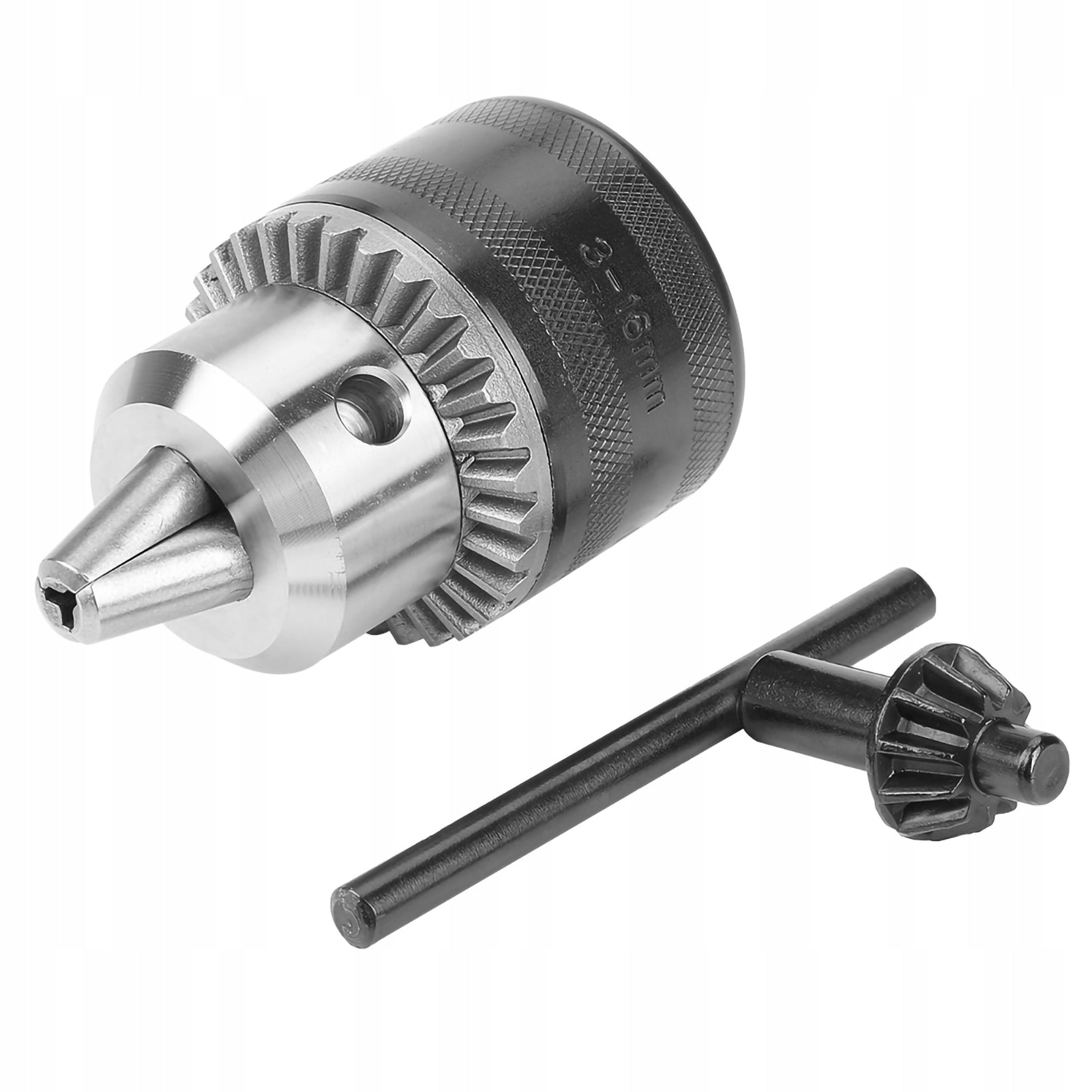 Drill chuck with mini key 3-16 mm with drill key