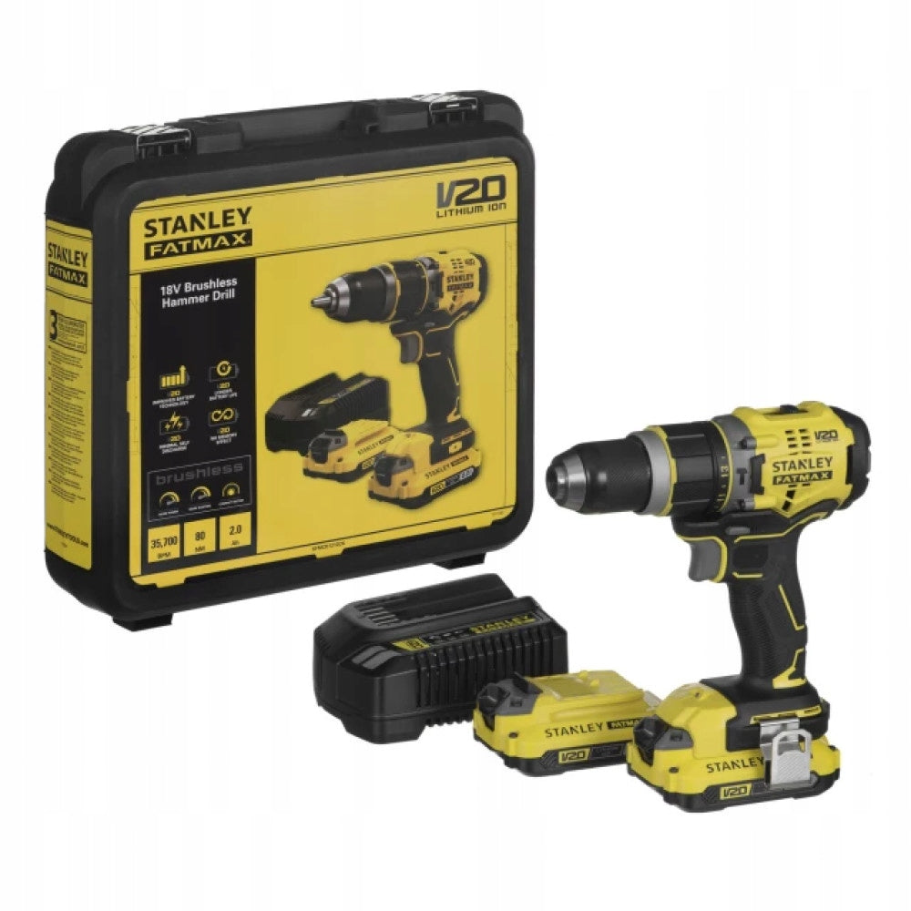 Drill/driver 18V STANLEY SFMCD721D2K
