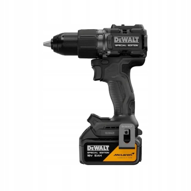 Drill/driver DeWALT x McLAREN DCD86MP1T 18V XR 1x5Ah 90Nm set Power supply rechargeable battery