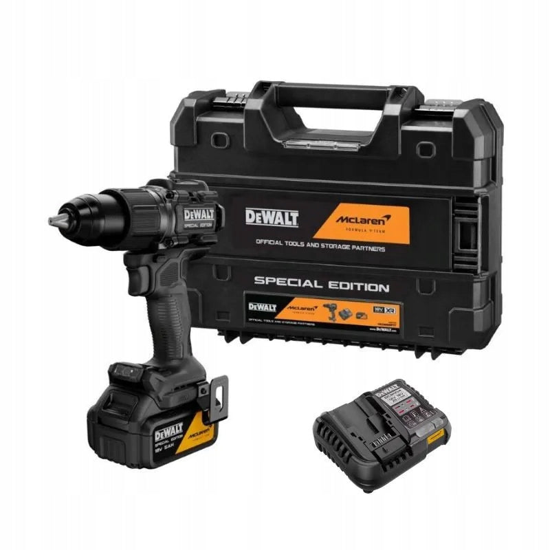 Drill/driver DeWALT x McLAREN DCD86MP1T 18V XR 1x5Ah 90Nm set