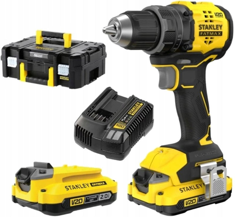 Drill/driver Stanley SFMCD714D2T-QW 18 V 2 x 2 Ah battery