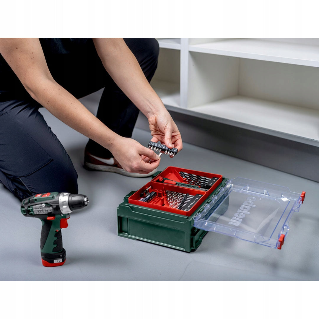 Drilling machine Metabo 600080710 PowerMaxx BS Basic SET 12V 2x2Ah 41el. Manufacturer code 600080710