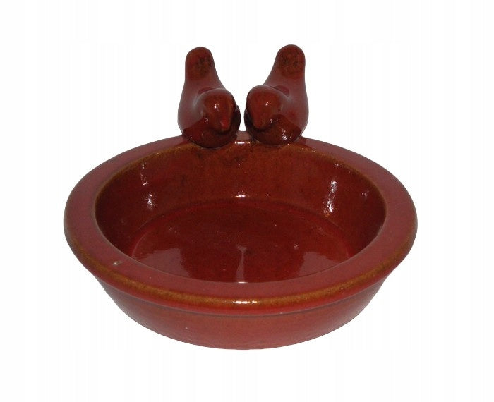 Drinker ceramic glazed insect bird drinker W729C