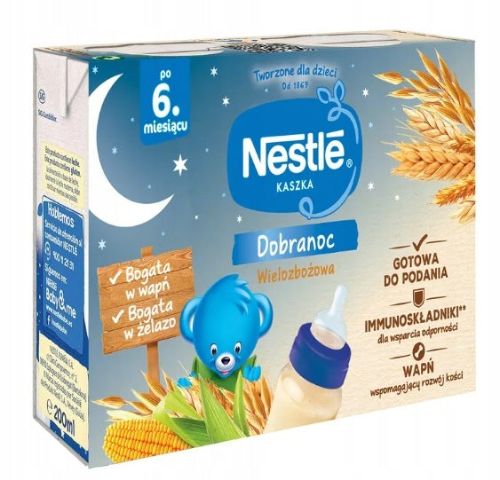 Drinking porridge Nestlé multigrain Ready to serve 6m+ TWO-PACK 2x200ml