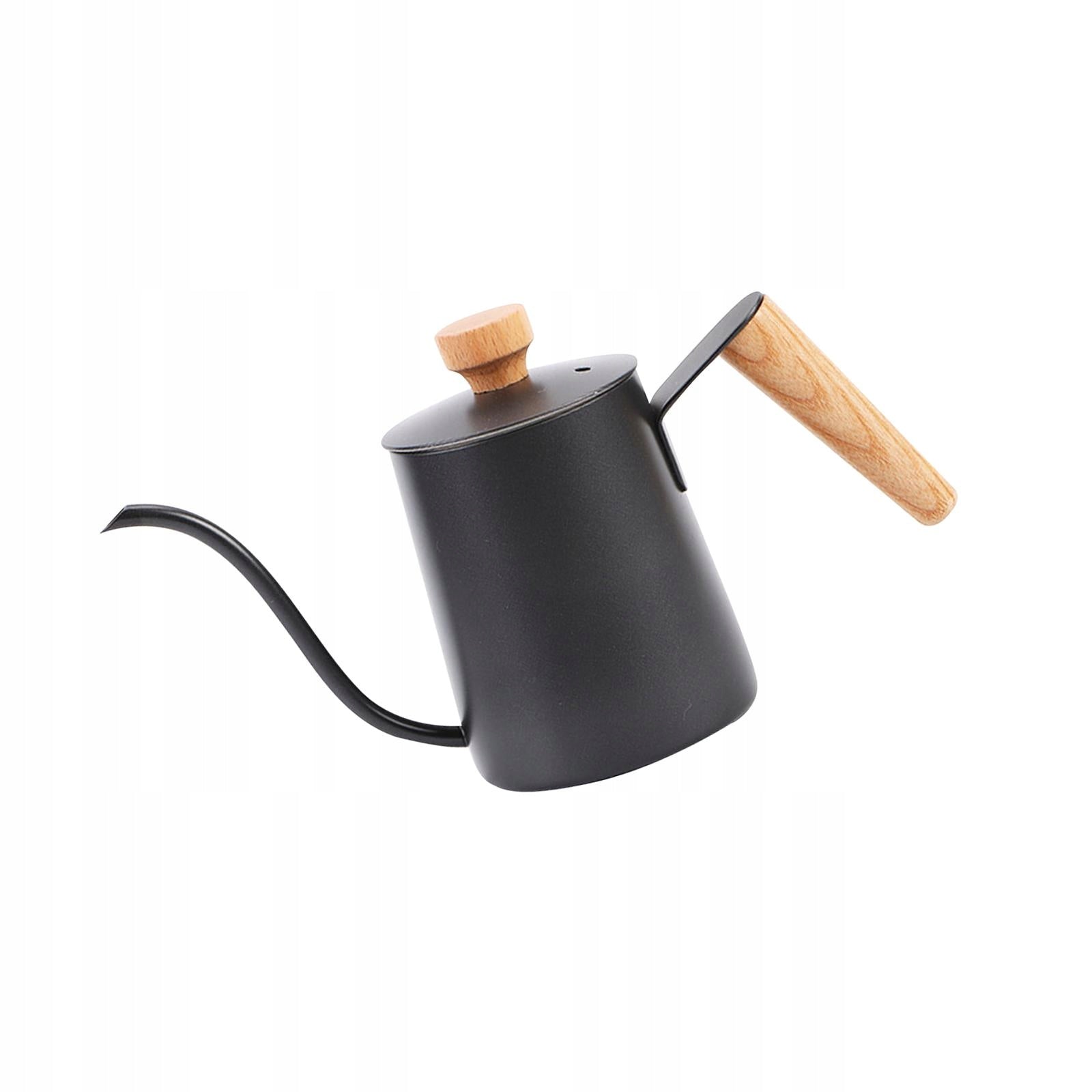 Drip Coffee Kettle, Gooseneck Kettle Narrow Drip Kettle, Pour over black