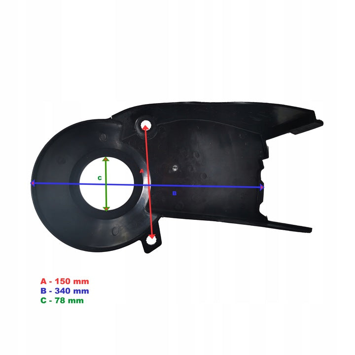 Drive belt cover for combustion mower NAC LS50 S510 MEX50-N680P S511V EAN (GTIN) 5902490721647