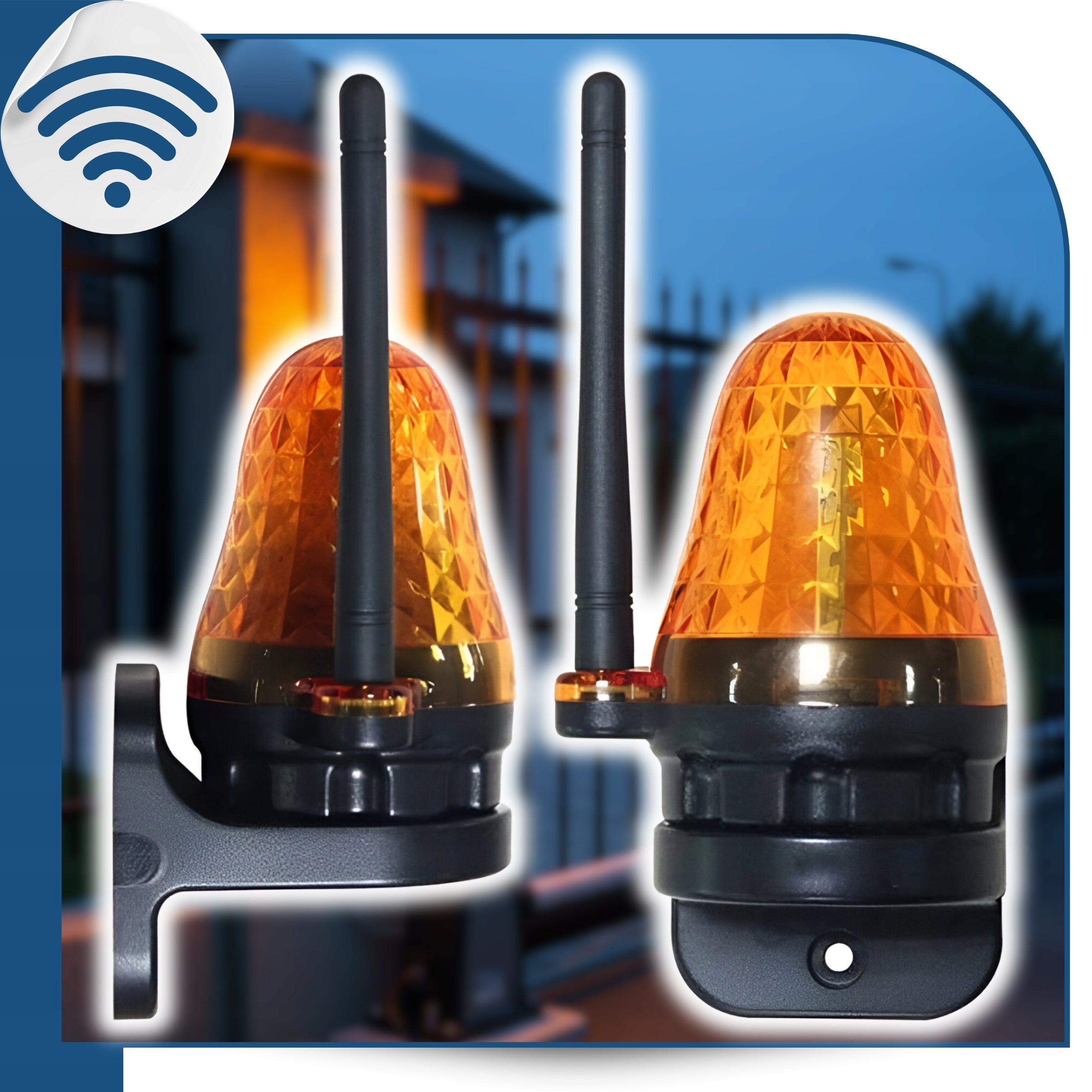 Drive for double leaf gate NÖCKEL DE250 2x2,5m 400kg Wi-FI 4xPilot Lamp Drive type for double-leaf gates