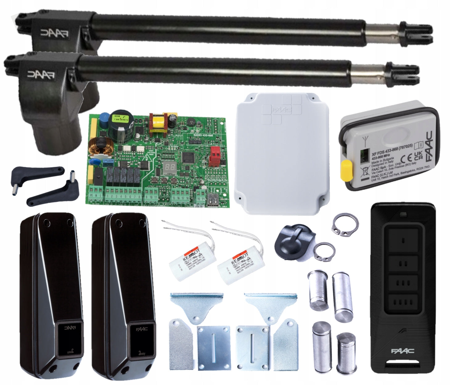 Drive set actuator FAAC 414 ALFA for swing gate