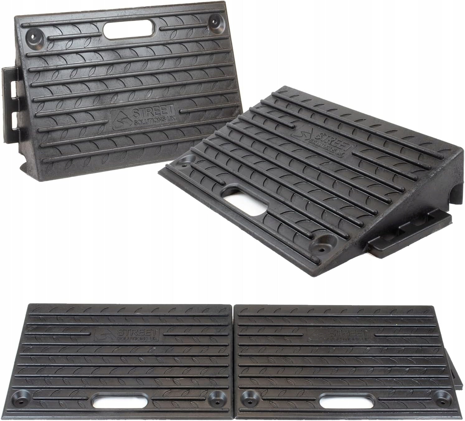 Driveway ramp 50 X 32 X 10 CM RUBBER Durable and Non-slip