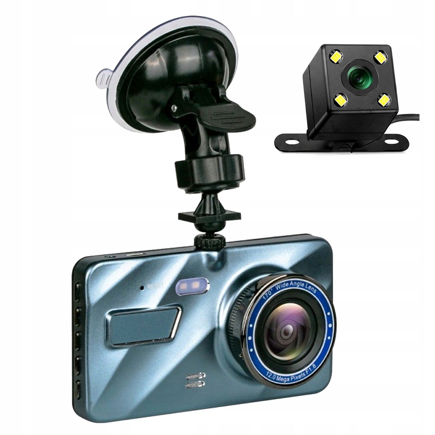 Driving Video Recorder Car Camera Super HD + Reversing G-Sensor 4'' Packaging status original