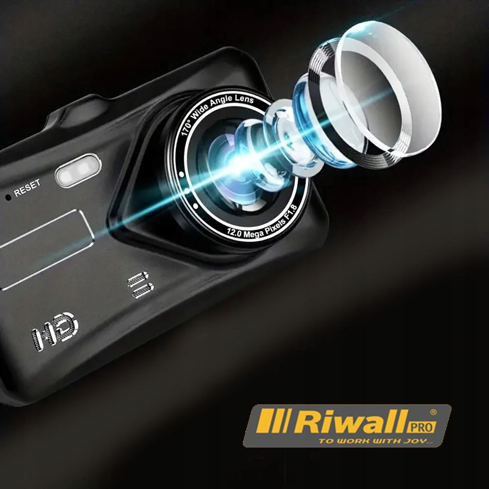 Driving video recorder touch recorder reversing camera Riwall RCR-01 Packaging status original