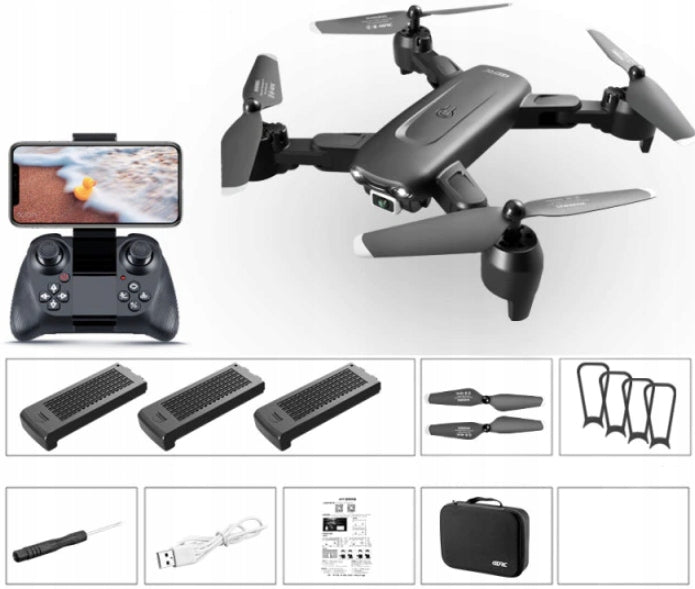 Drone 4DRC DRONE WITH 4K HD CAMERA 4DF6 V12 3x AKU 1600 mAh Range 500 m XXL EAN (GTIN) 5902720627572