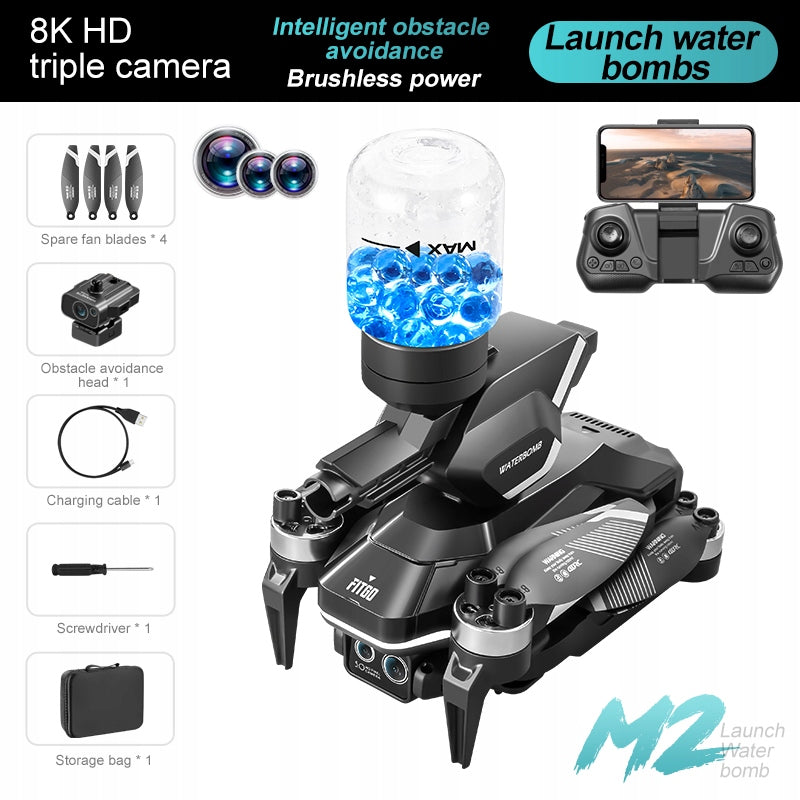 Drone 4DRC M2 PRO 8K WiFi FPV 3 BATTERIES Manufacturer code ZM1