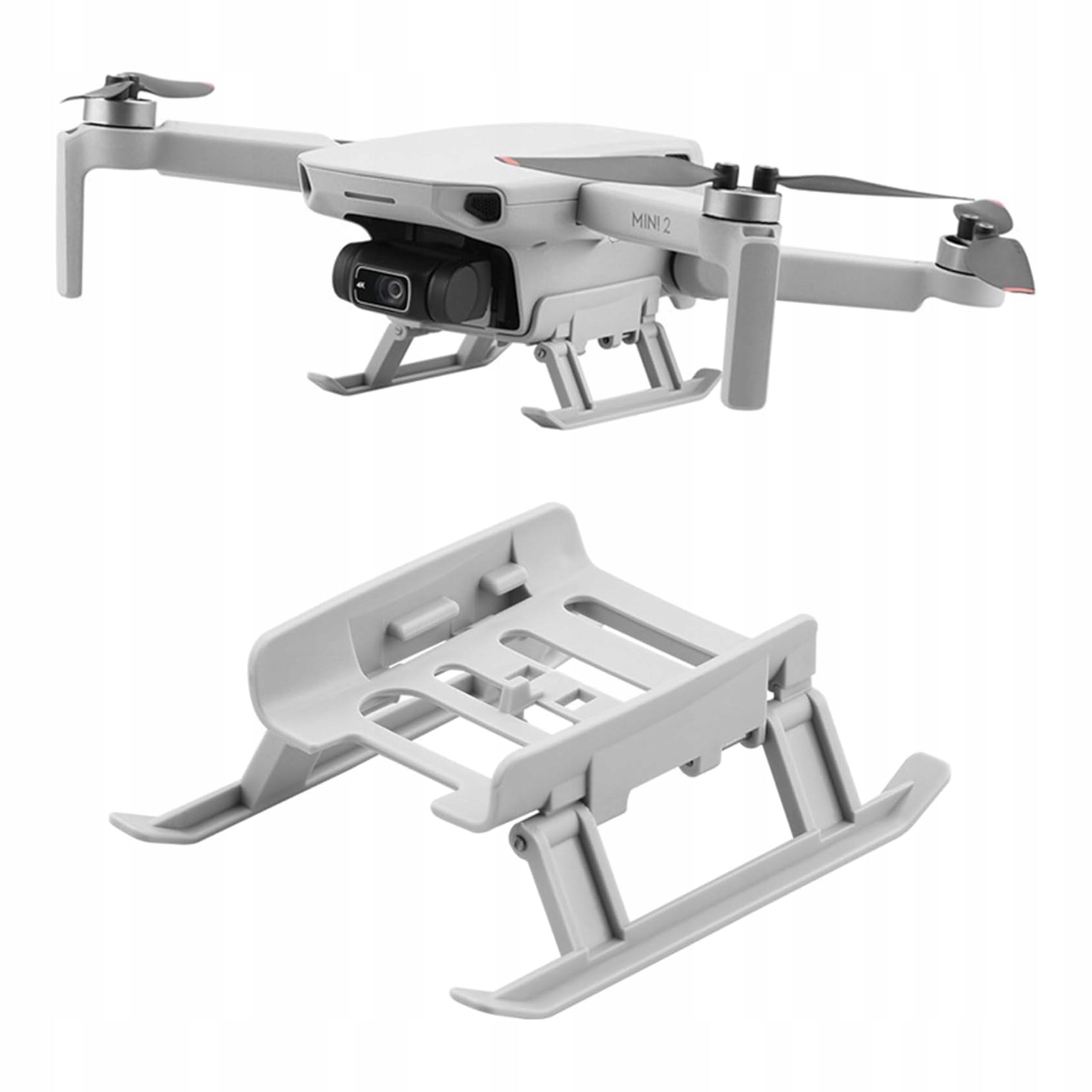 Drone Accessories Extension Chassis Feet for DJI Mini Folding ABS Grey