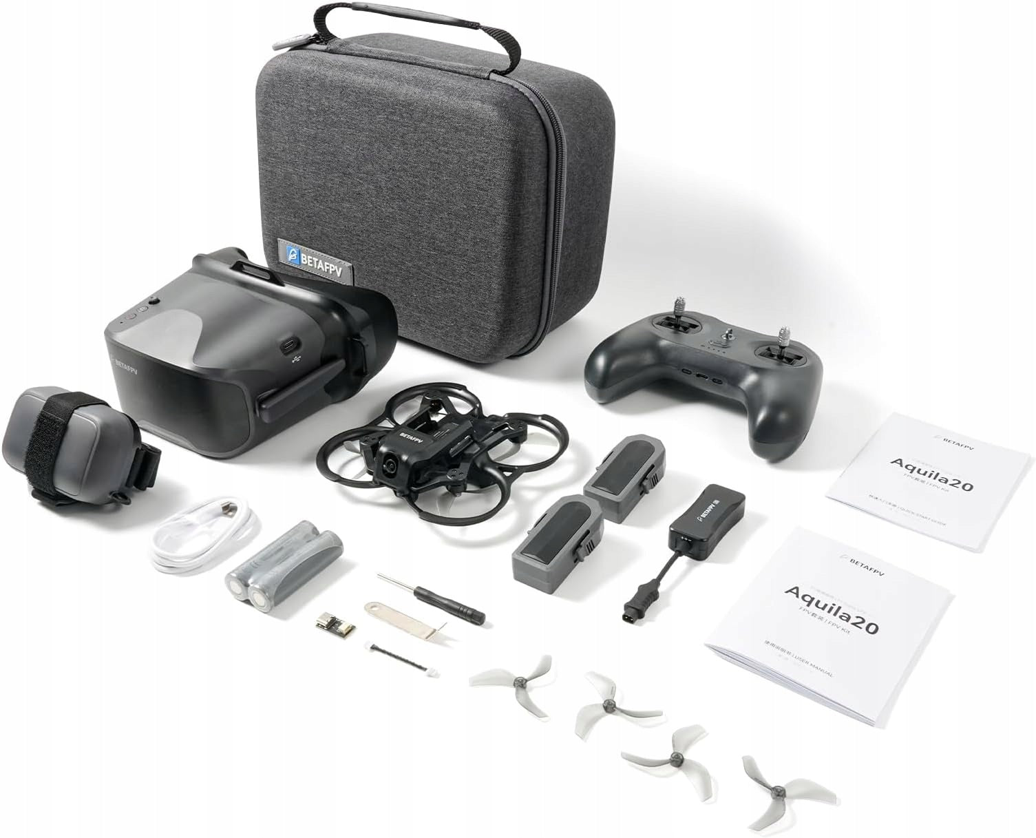 Drone BETAFPV Aquila20 HD FPV Kit range 400 m