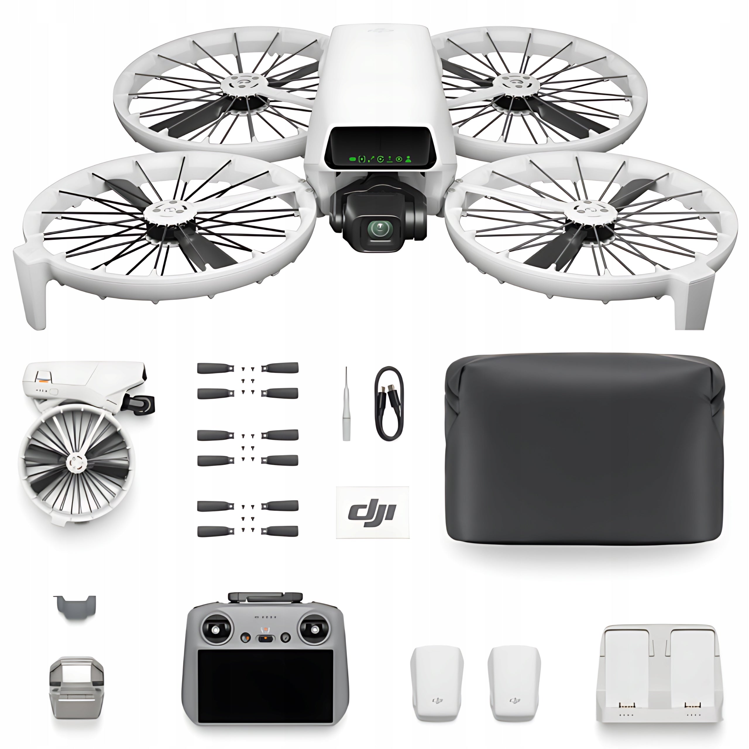 Drone DJI Flip Fly More Combo DJI RC 2 4K HDR 48MP GPS Controller 3x Battery