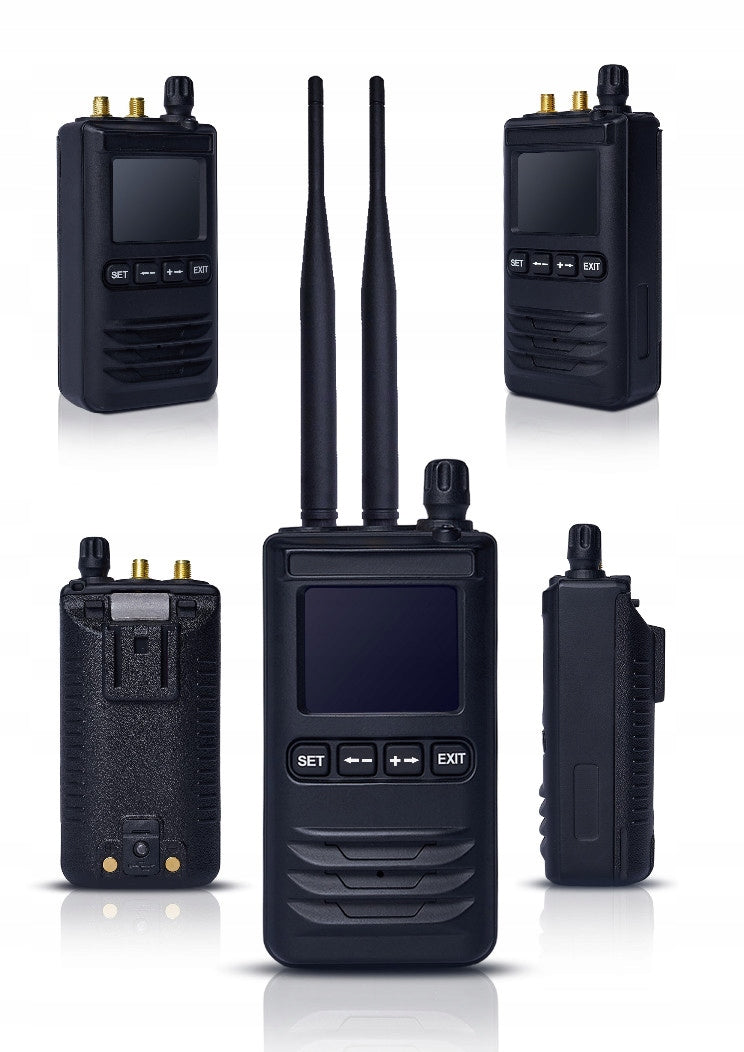 Drone Detector 300-6000mhz Manual Uav Detector Mobile Alarm Sauce 15h