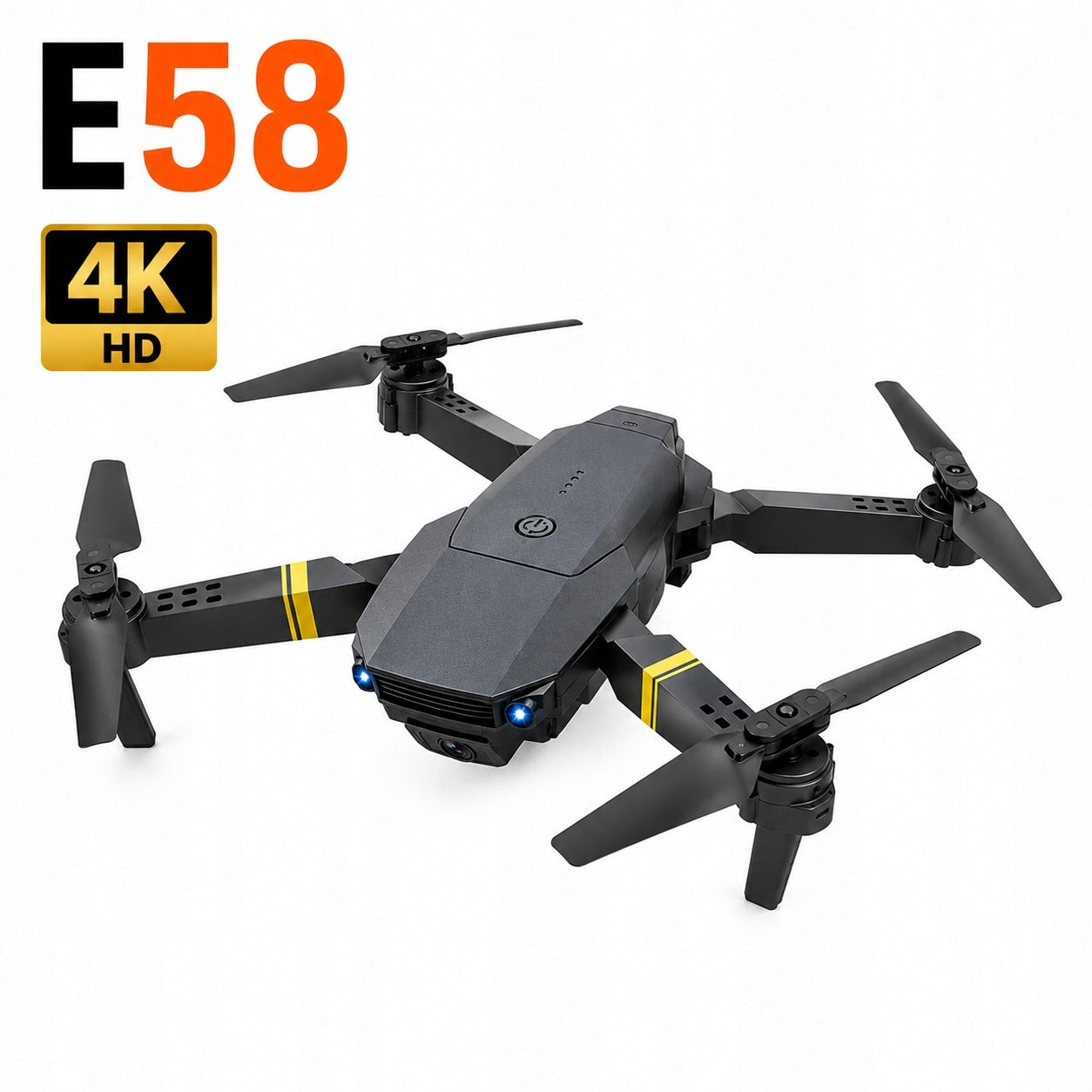 Drone E58 4K HD – foldable quadcopter with camera