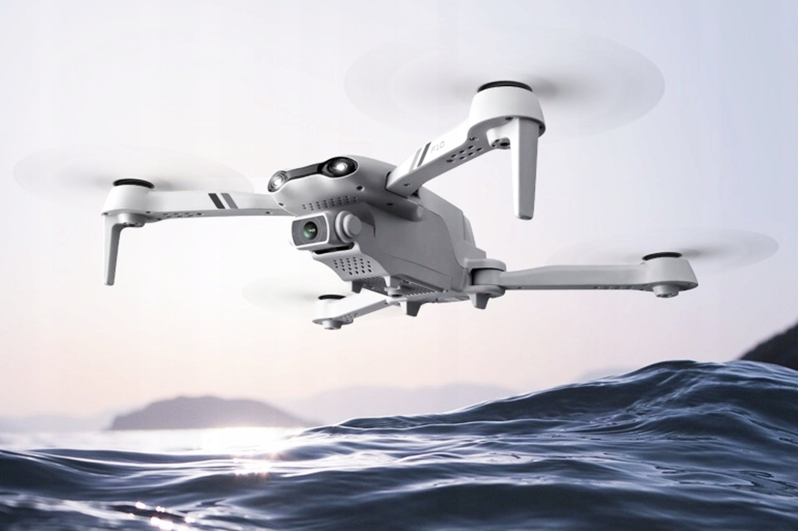 Drone F10 WiFi GPS 60 min flight hover 2000m 3 batteries Toy for kids Model 569530176