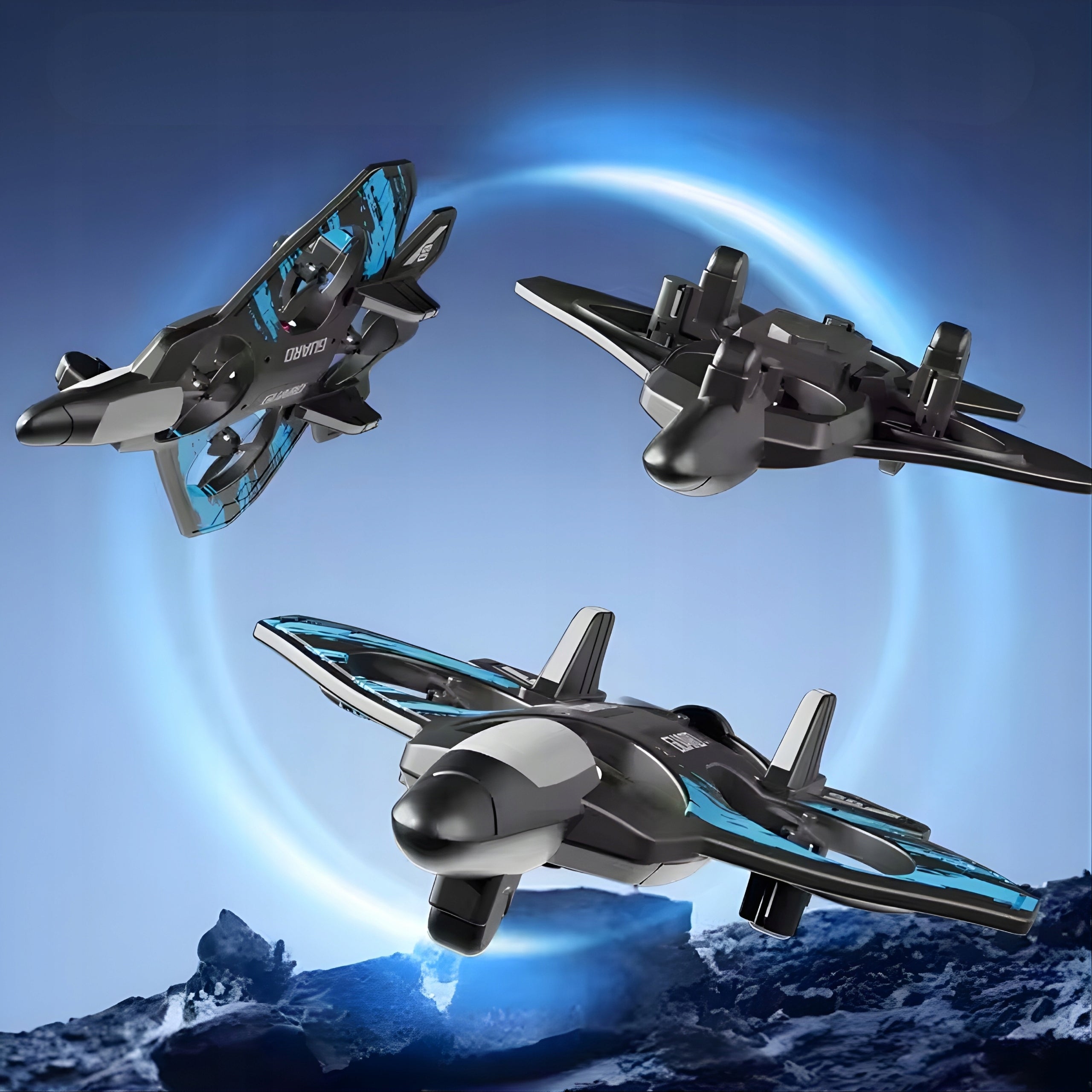 Drone Foam Airplane Remote Controlled Remote Control Rotation 360 Degree Light Kind flying