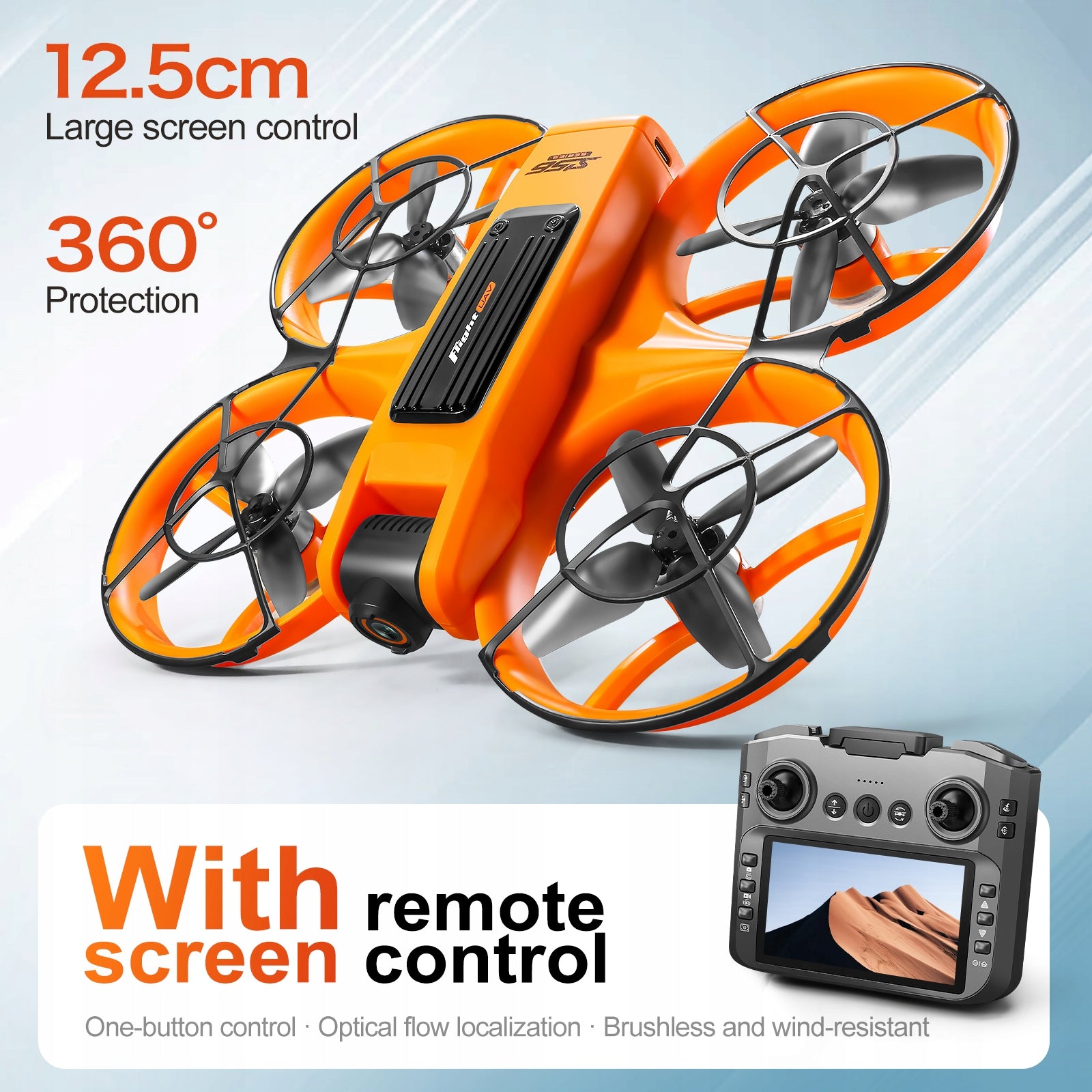 Drone S156 Brushless Motor Obstacle Avoidance Remote Control With Screen HD Camera Brand no brand