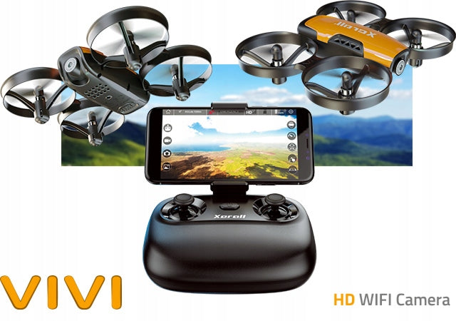 Drone Vivi Xerall- HD FPV Camera - WiFi- Stable - For Beginners