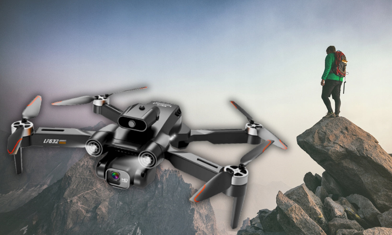 Drone With Camera Professional Remote Controlled With Obstacle Avoidance Suitcase Batteries included yes