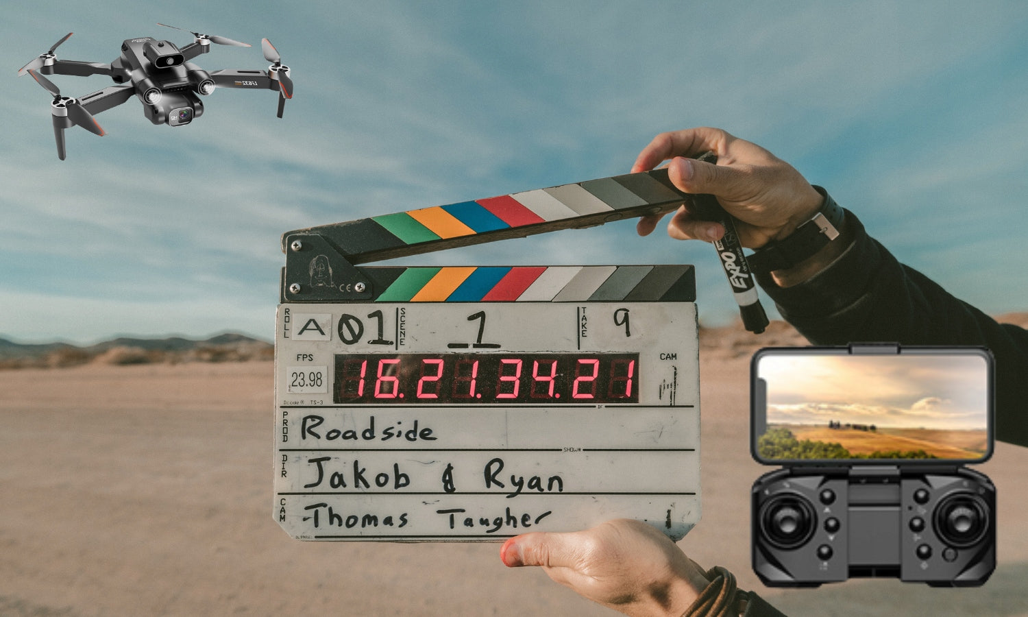 Drone With Camera Professional Remote Controlled With Obstacle Avoidance Suitcase Brand no brand