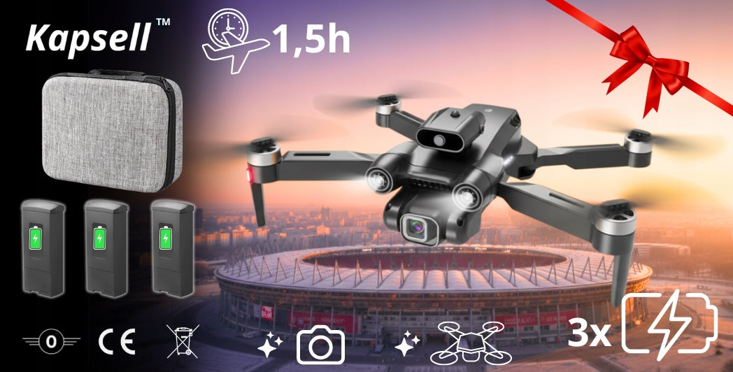 Drone With Camera Professional Remote Controlled With Obstacle Avoidance Suitcase EAN (GTIN) 5905923224890