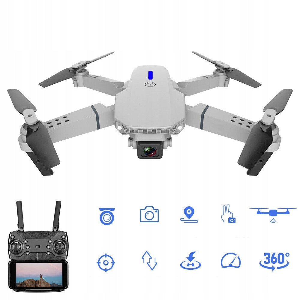 Drone With Camera Quadcopter Remote Controlled For Beginners With 3 Batteries Brand no brand