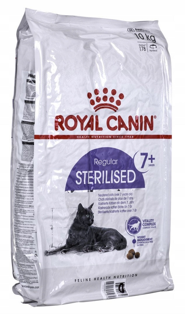 Dry Cat Food Royal Canin Sterilised 7+ 10 kg Brand Royal Canin