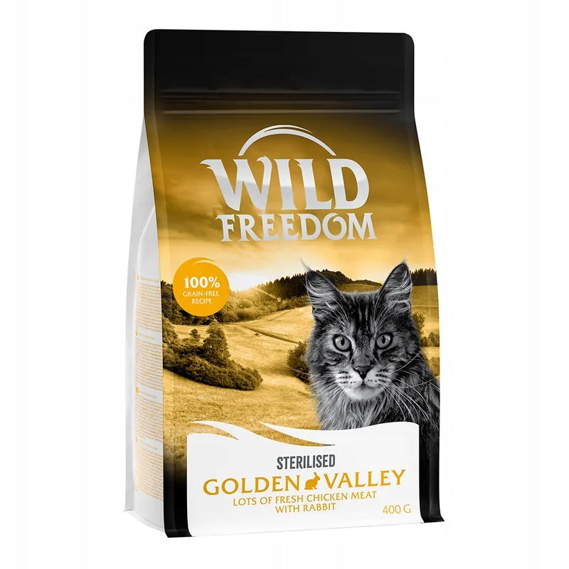 Dry Cat Food Wild Freedom Sterilised Rabbit - Grain Free 400 g