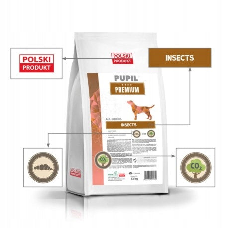 Dry Dog Food PUPIL Premium INSECTS 12 kg EAN (GTIN) 5906731521850