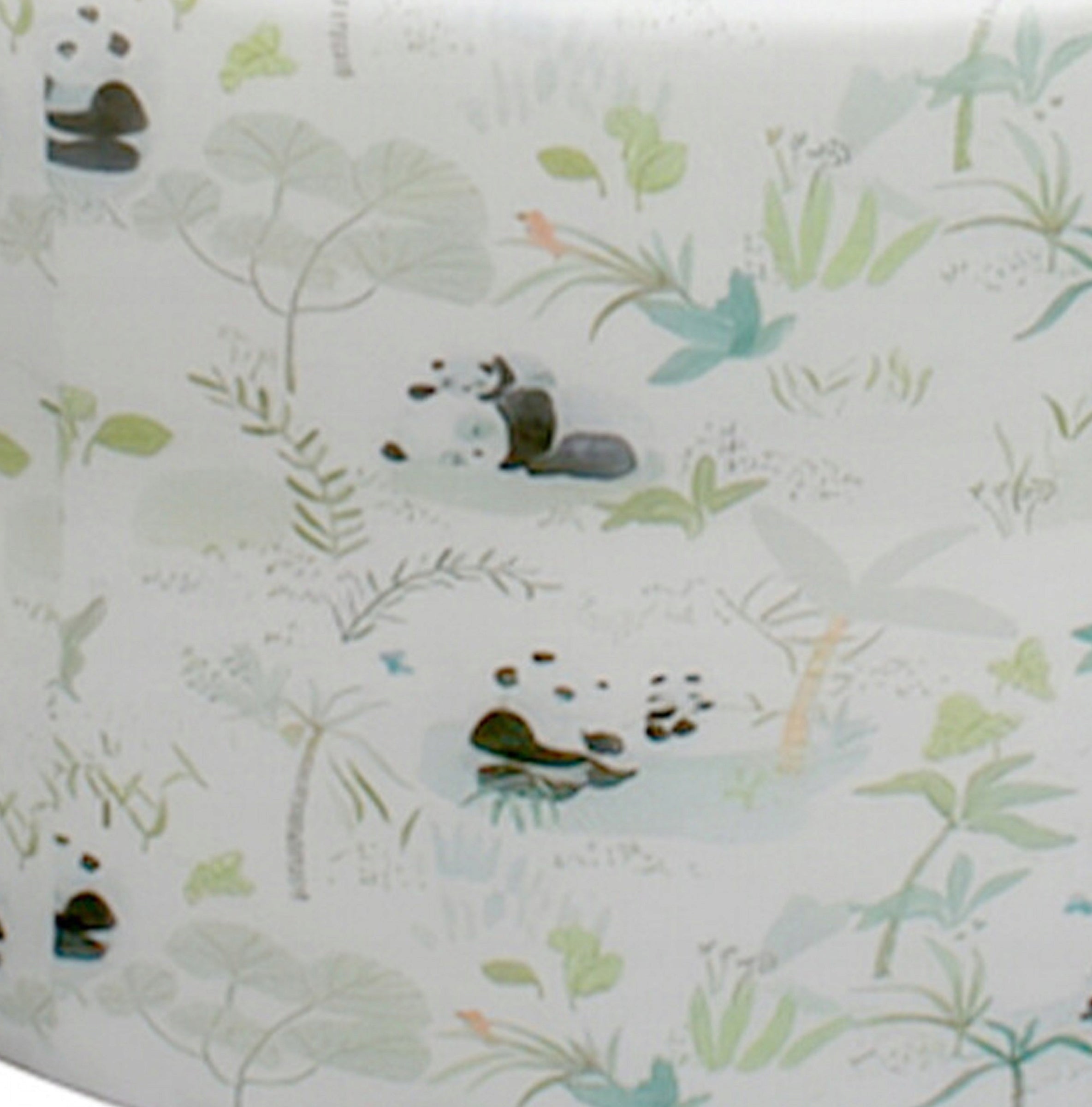 Dry Foam Pool Aga 90x40cm for Children Balls Pattern Panda Product width 90 cm