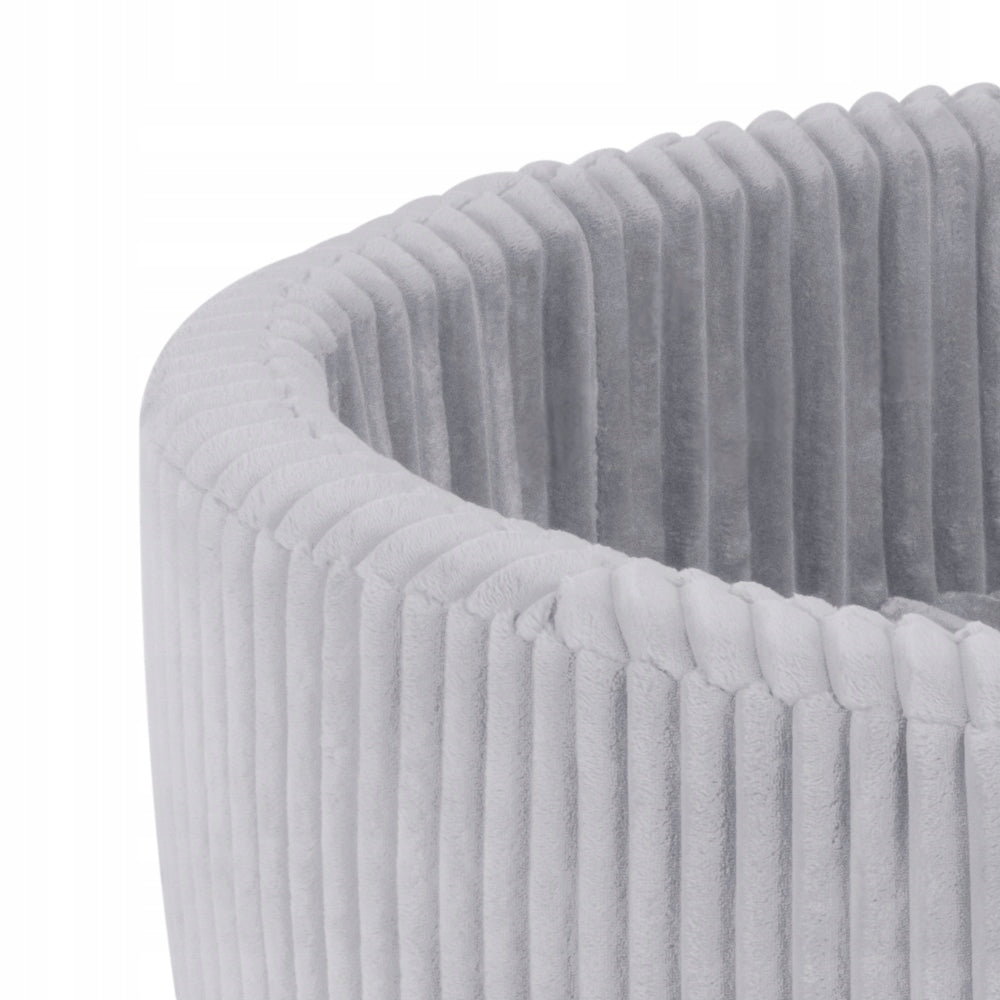 Dry Foam Pool with Balls 200pcs 90x30 Grey Puffy Lamell MISIOO Manufacturer code Basenik mały Dla Dzieci 200 piłek