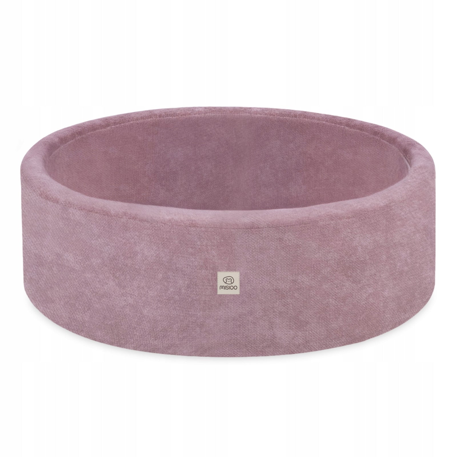 Dry Pool Without Balls 90x30 Foam Pink Chenille Premium Misioo