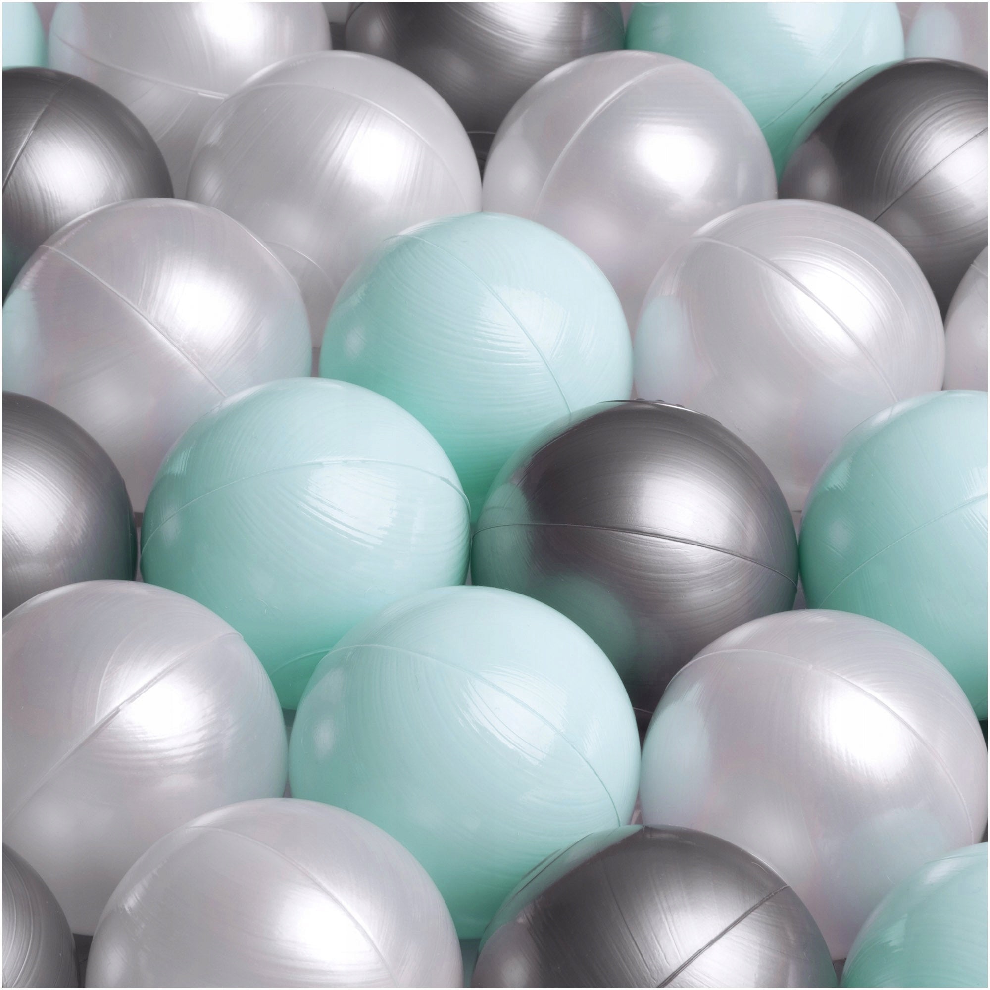 Dry Pool with Balls Foam Flower Green Corduroy 400 balls MISIOO 95x30 Kid's age 12+ months