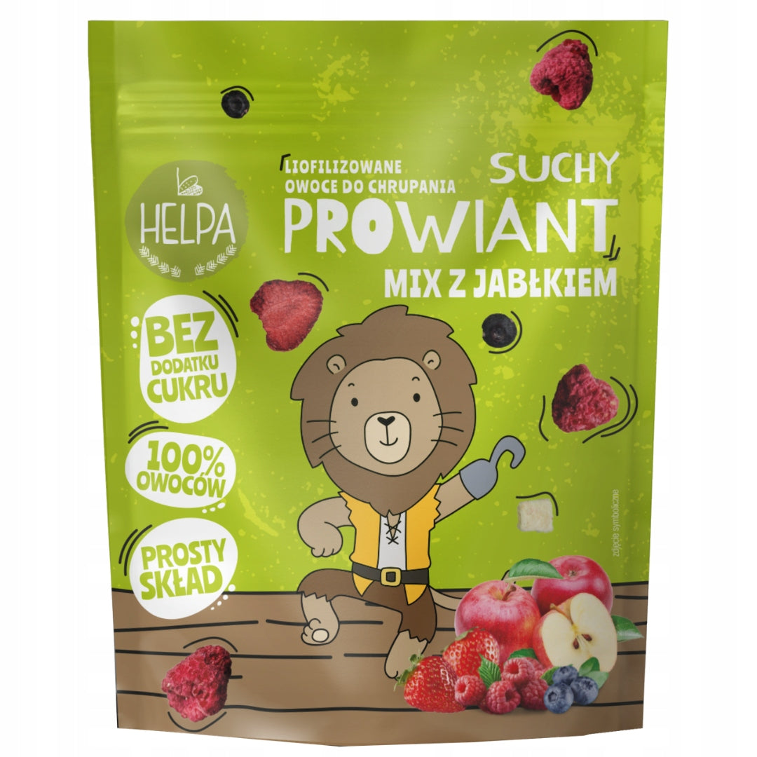 Dry Provision Mix with Apple 20 g HELPA freeze-dried fruit snack