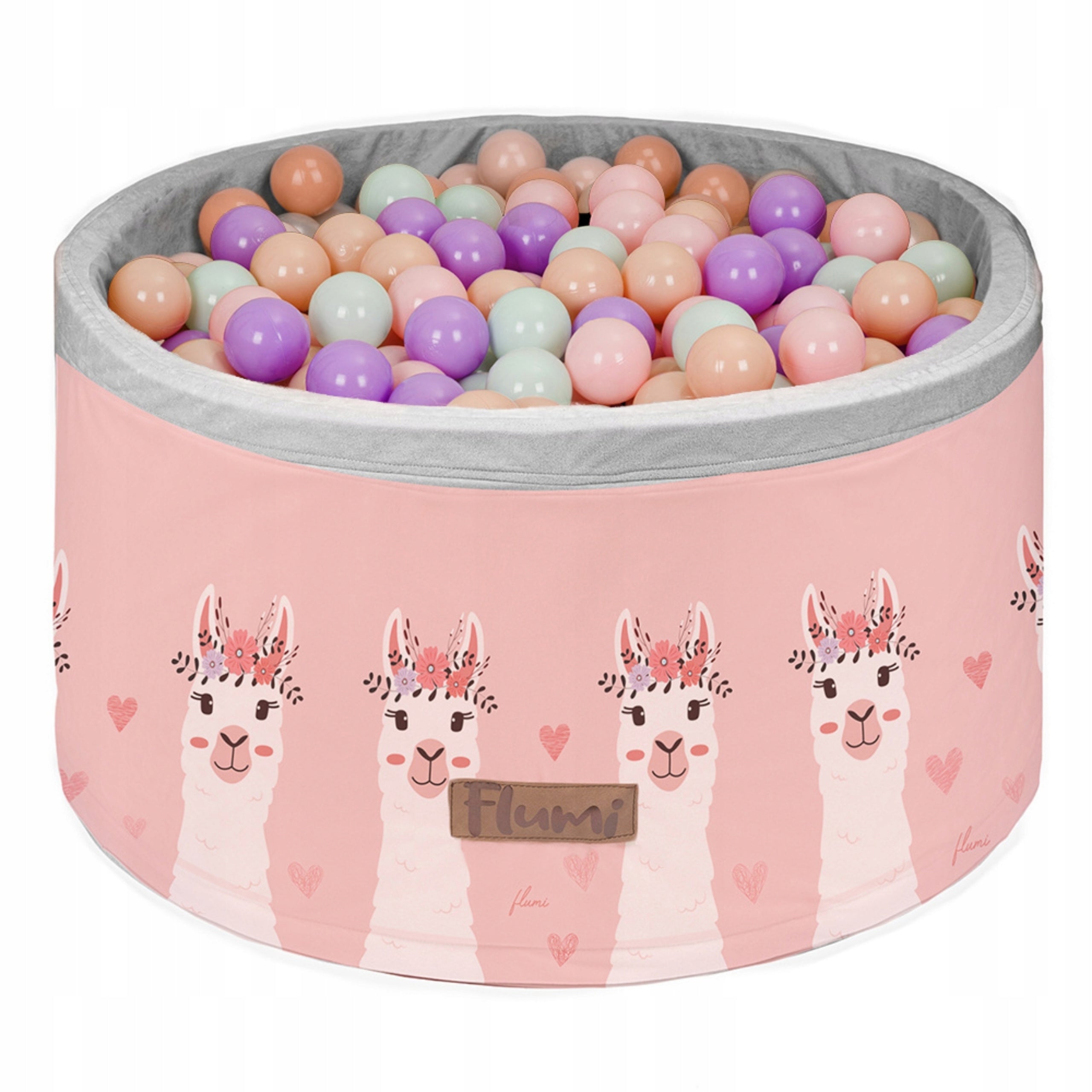 Dry ball pool for children 90x40 200 balls FREEBIES FLUMI Brand Flumi