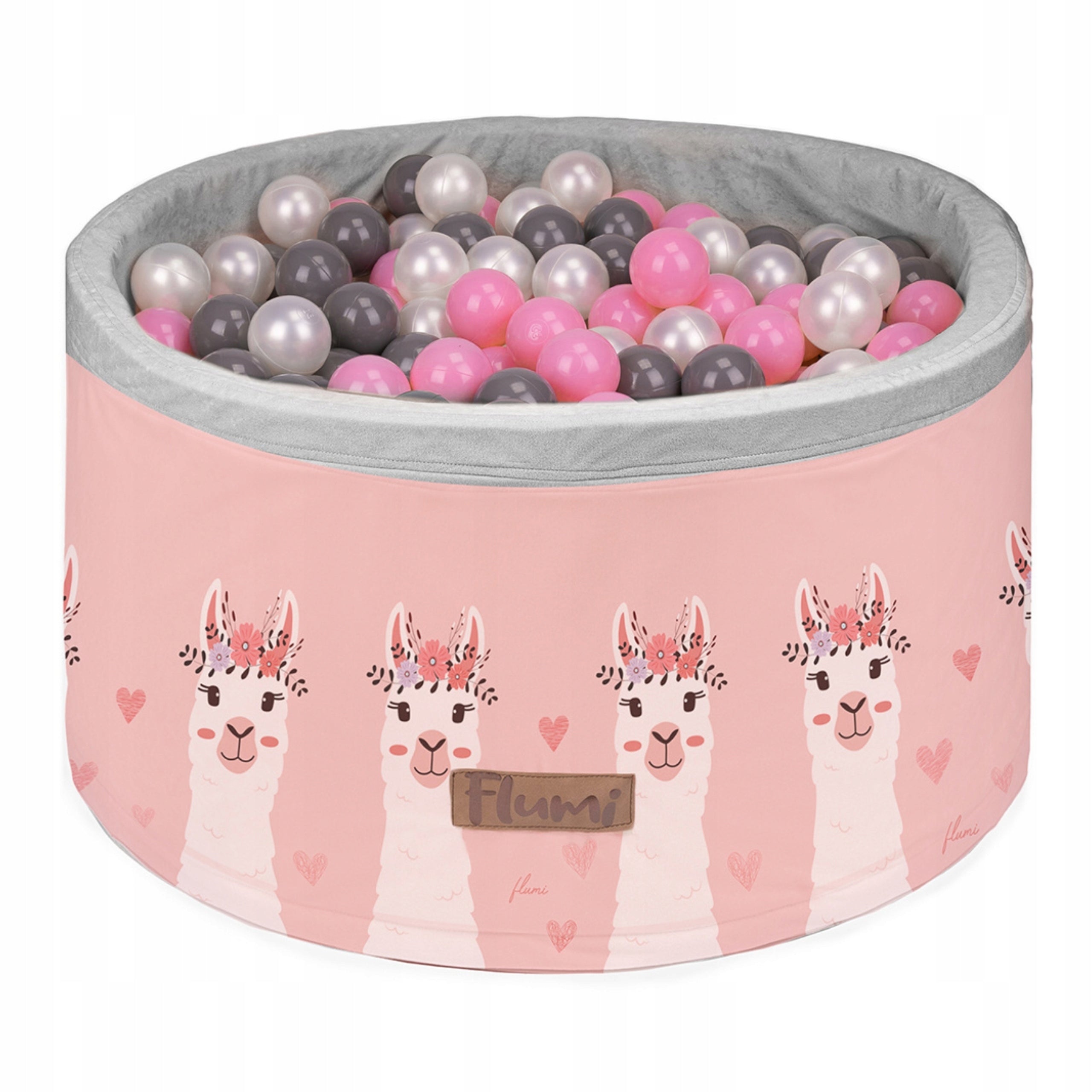 Dry ball pool for children 90x40 200 balls FREEBIES FLUMI Kid's age 6+ months