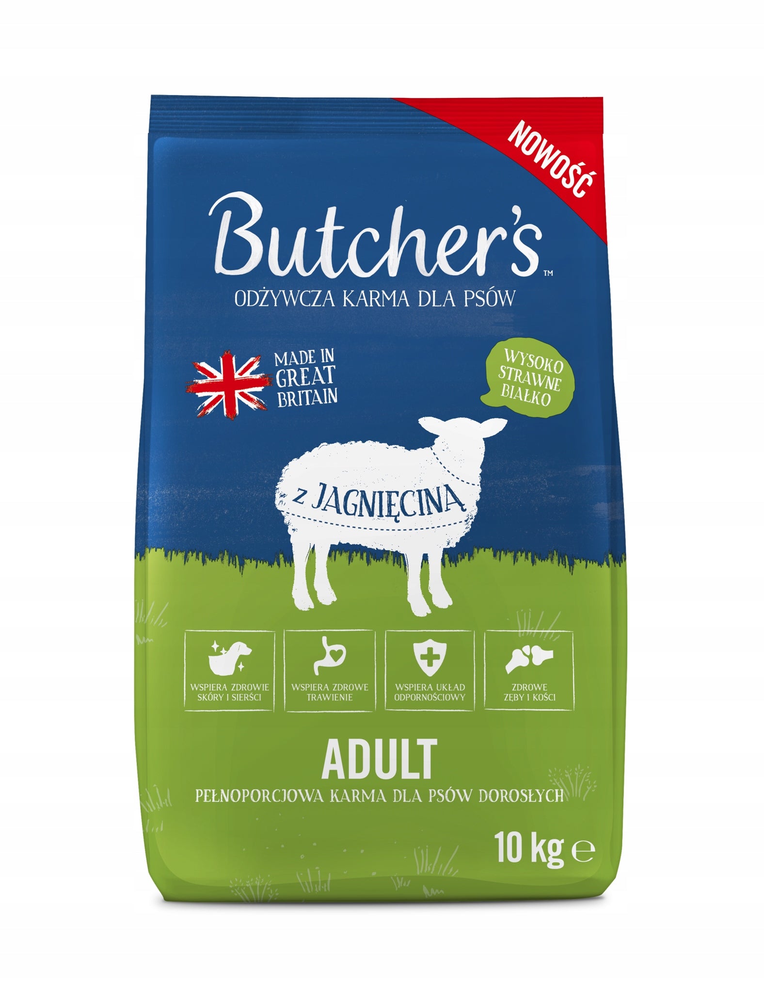Dry dog food Butcher's Original lamb 10kg