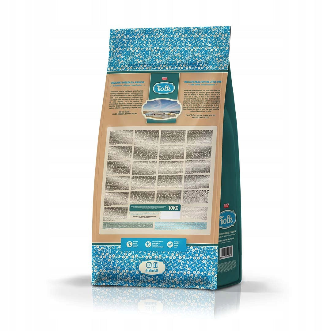 Dry dog food FOLK Junior MINI rabbit 10 kg Manufacturer code 5906731523434