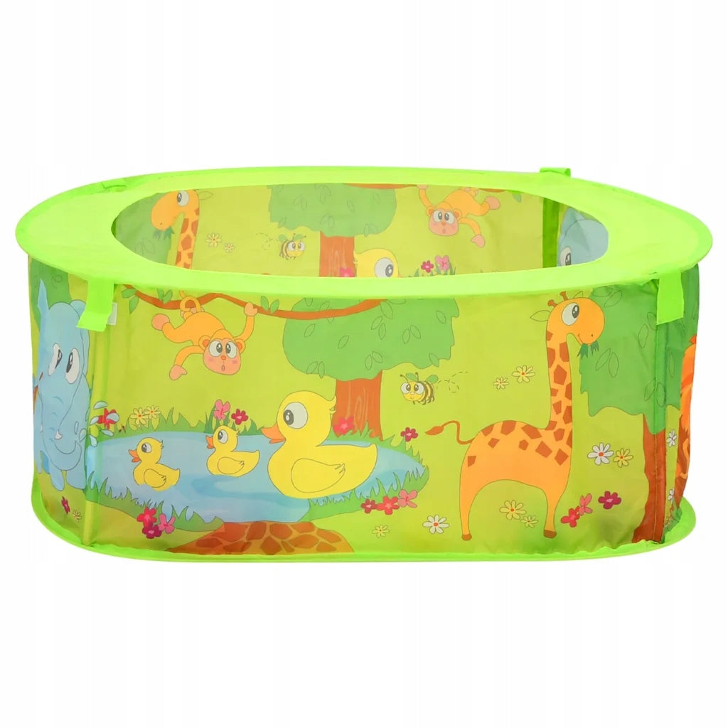 Dry pool with 50 balls for children, 75x75x32 cm Brand VidaXL