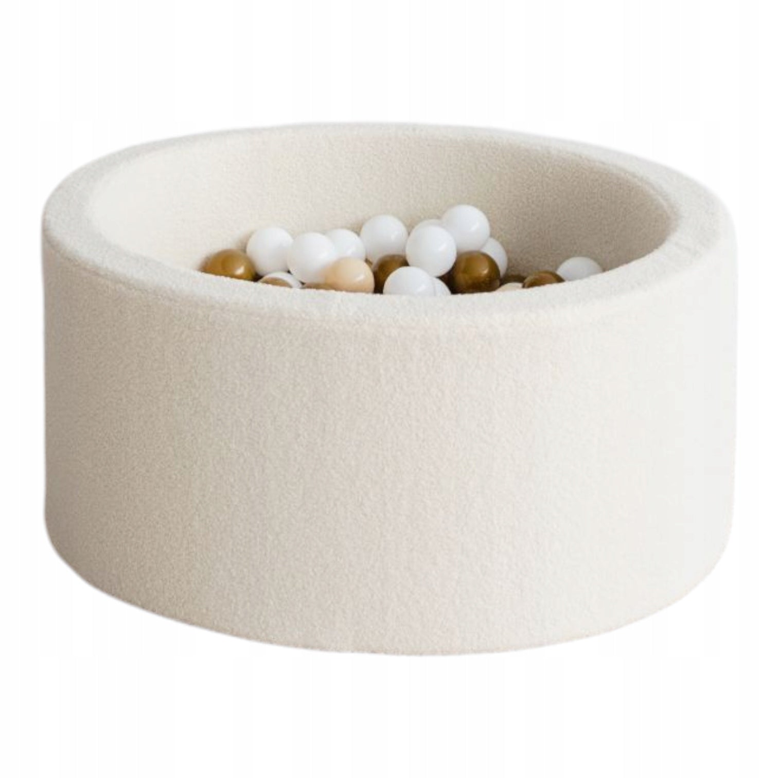 Dry pool with balls 40x90 Boucle cream+ 300 balls- ANY MIX